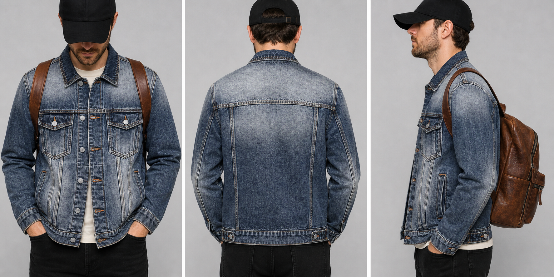 Blue denim jacket